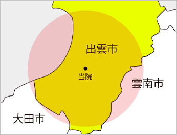 出雲市内に伺います